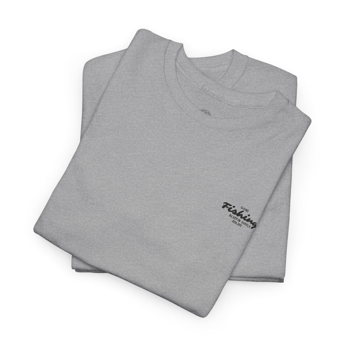 Fishing Graphic Tee — “Gone Fishing” Bluefin Supply T‑Shirt