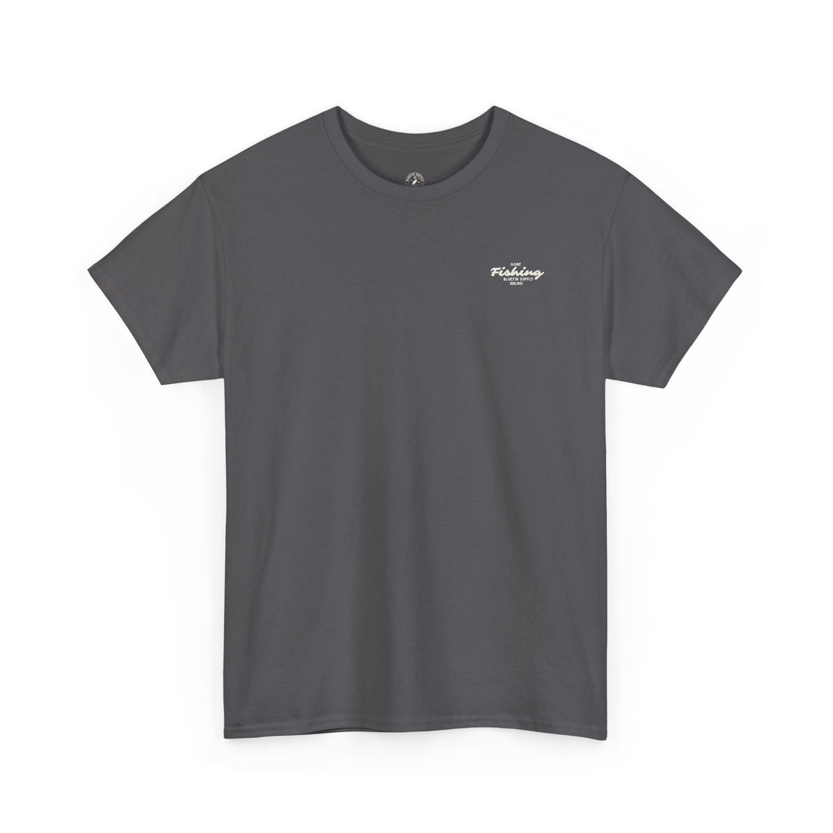 Fishing Tee — 'Gone Fishing' Graphic Cotton Shirt
