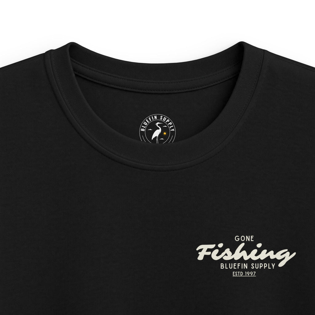 Kids 'Gone Fishing' Tee — Youth Fishing T-Shirt (Bluefin Supply)