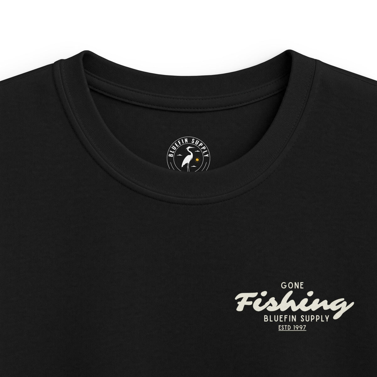 Kids 'Gone Fishing' Tee — Youth Fishing T-Shirt (Bluefin Supply)