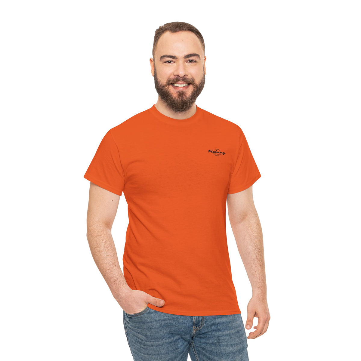 Fishing Graphic Tee — “Gone Fishing” Bluefin Supply T‑Shirt