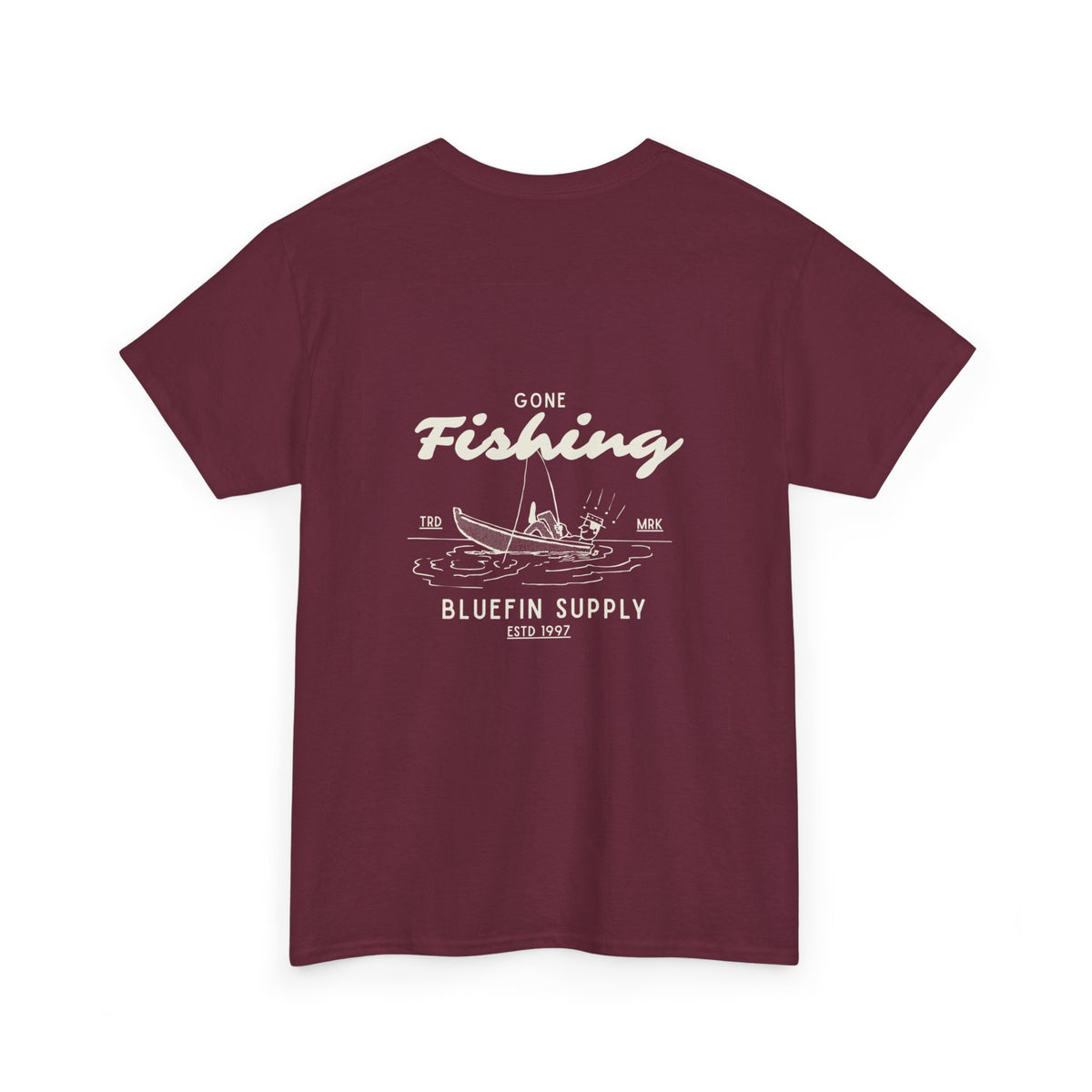 Gone Fishing T-Shirt — Bluefin Supply Vintage Fishing Tee