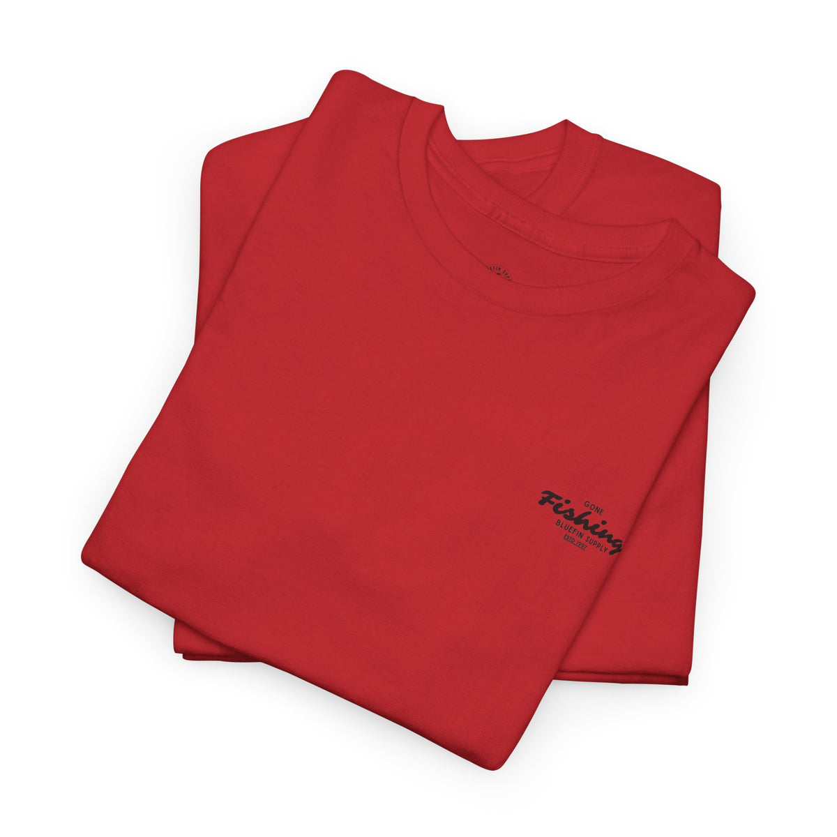 Fishing Graphic Tee — “Gone Fishing” Bluefin Supply T‑Shirt