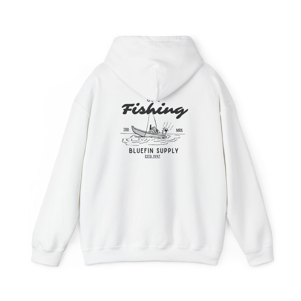 Fishing Hoodie — Bluefin Supply Vintage Boat Graphic Pullover