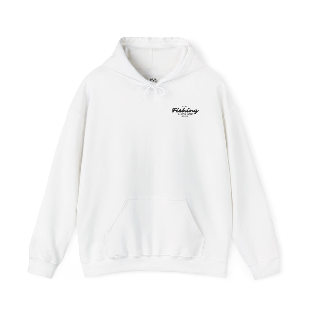 Fishing Hoodie — Bluefin Supply Vintage Boat Graphic Pullover