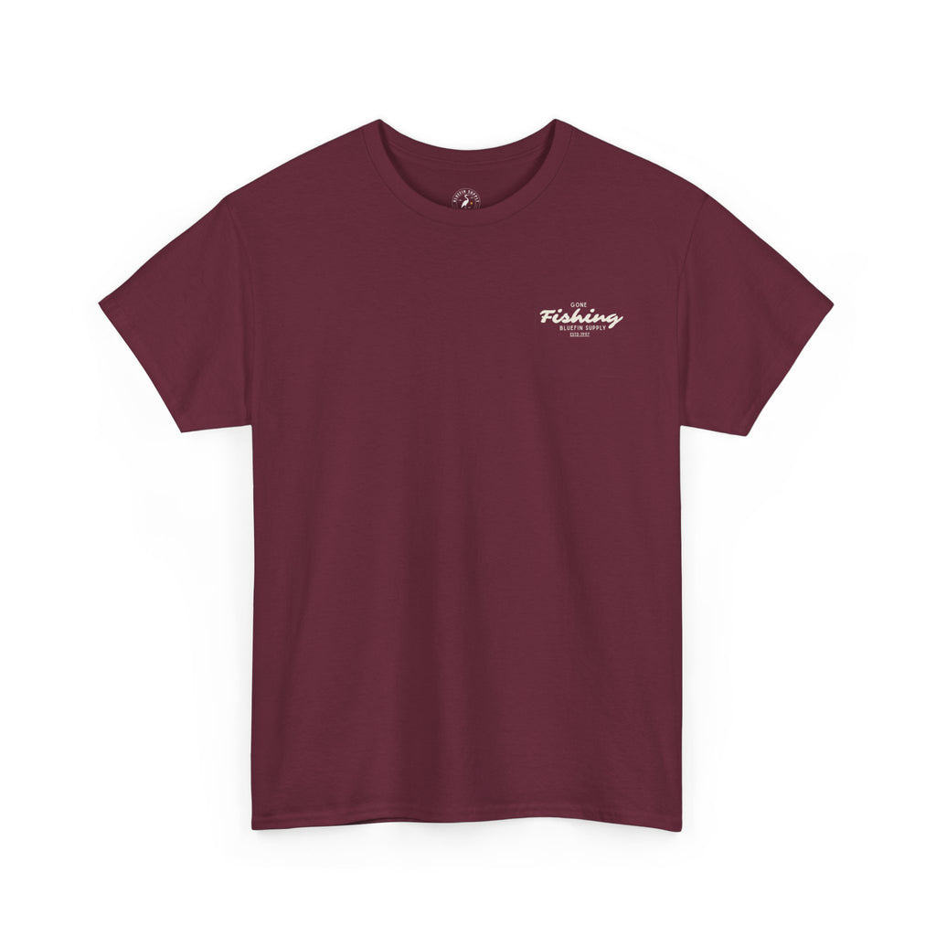 Gone Fishing T-Shirt — Bluefin Supply Vintage Fishing Tee