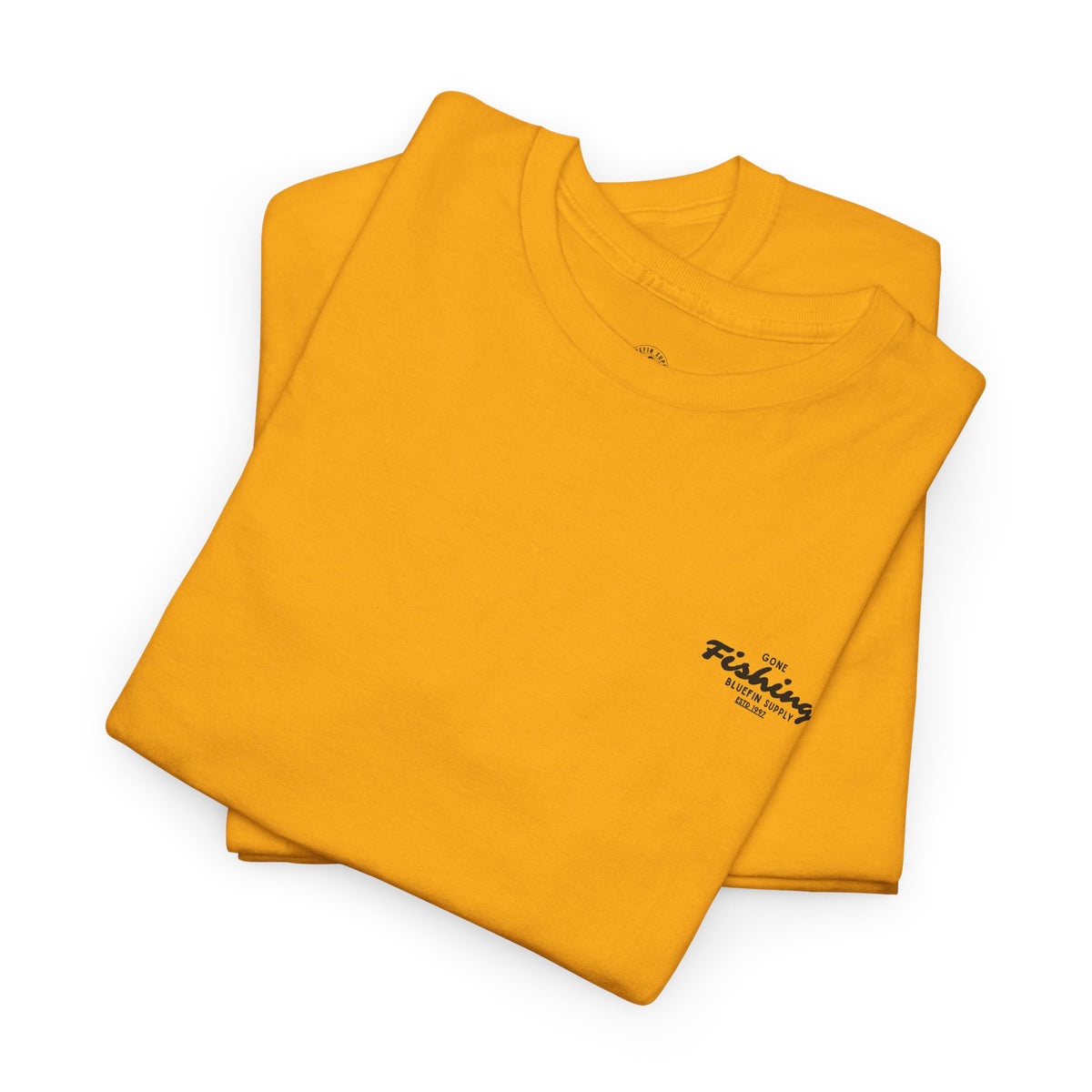 Fishing Graphic Tee — “Gone Fishing” Bluefin Supply T‑Shirt