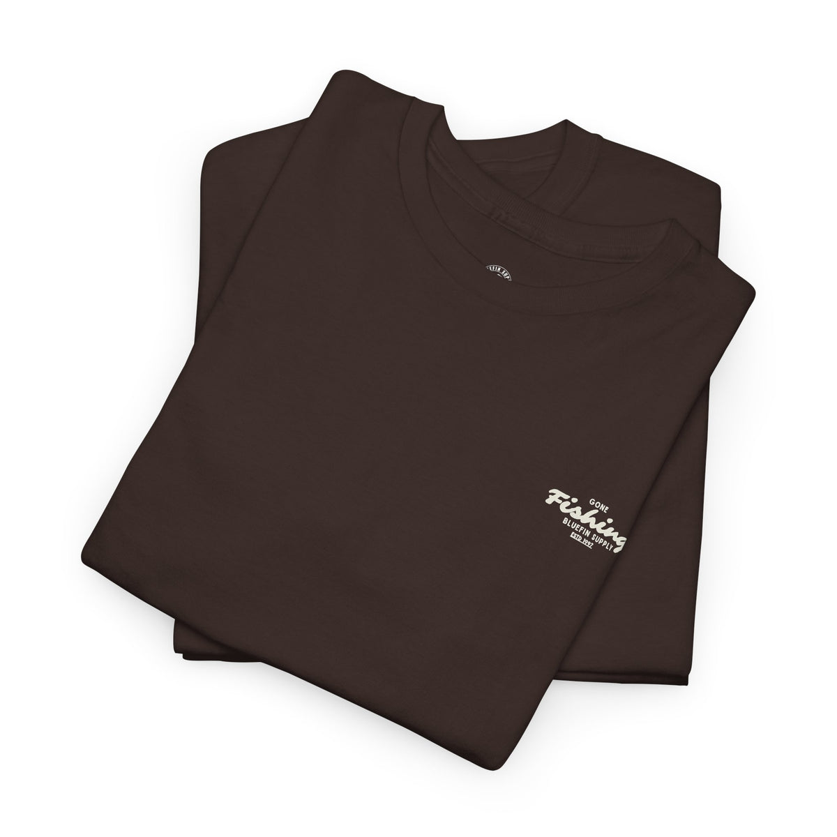Fishing Tee — 'Gone Fishing' Graphic Cotton Shirt