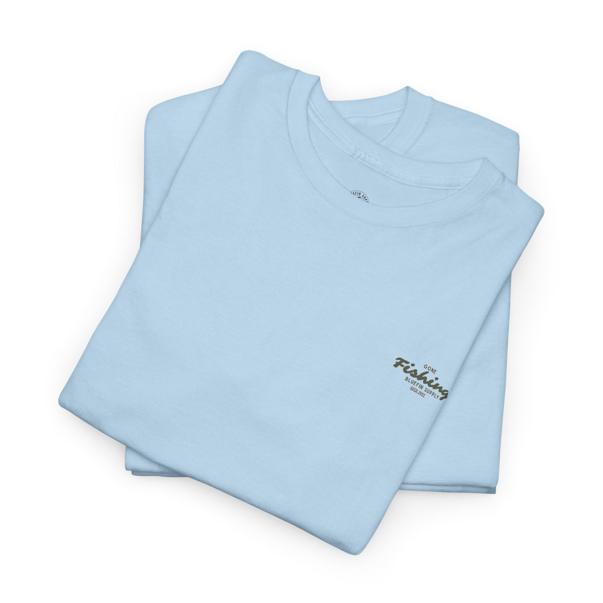 Fishing T-Shirt — 'Gone Fishing' Graphic Tee (Bluefin Supply)
