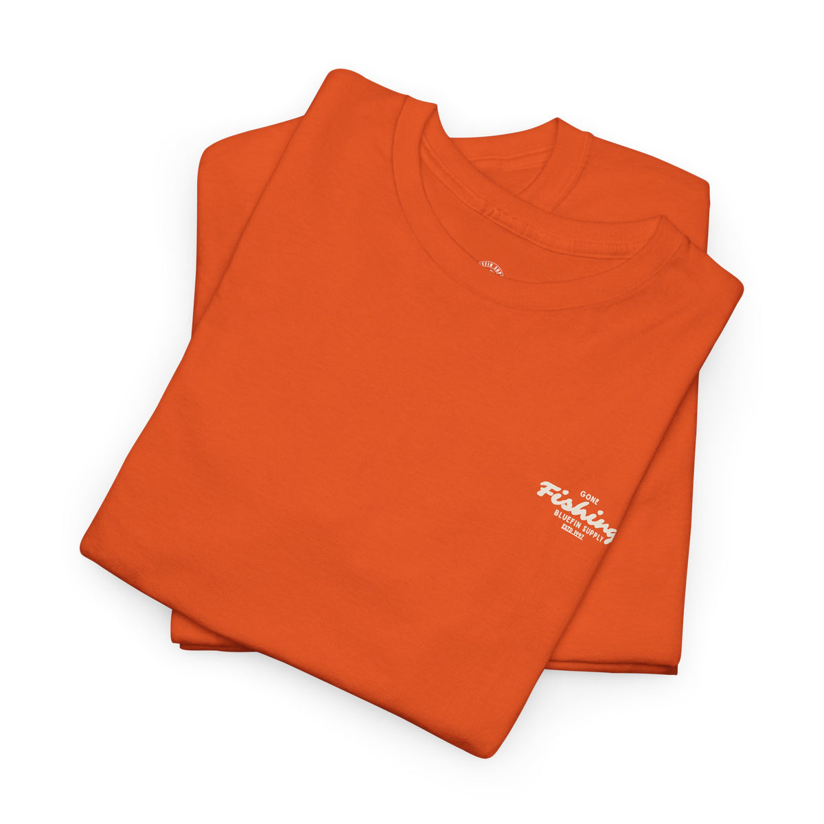 Fishing Tee — 'Gone Fishing' Graphic Cotton Shirt