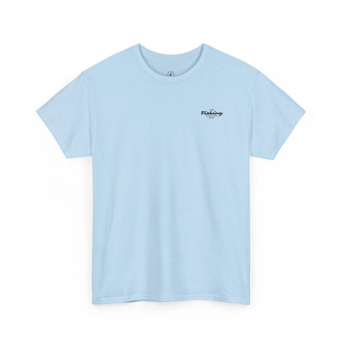 Fishing Graphic Tee — “Gone Fishing” Bluefin Supply T‑Shirt
