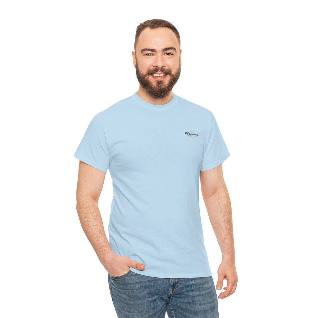 Fishing T-Shirt — 'Gone Fishing' Graphic Tee (Bluefin Supply)