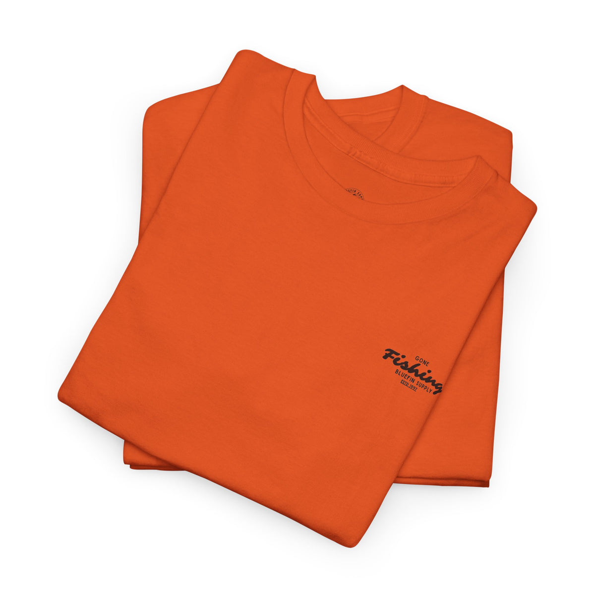 Fishing Graphic Tee — “Gone Fishing” Bluefin Supply T‑Shirt