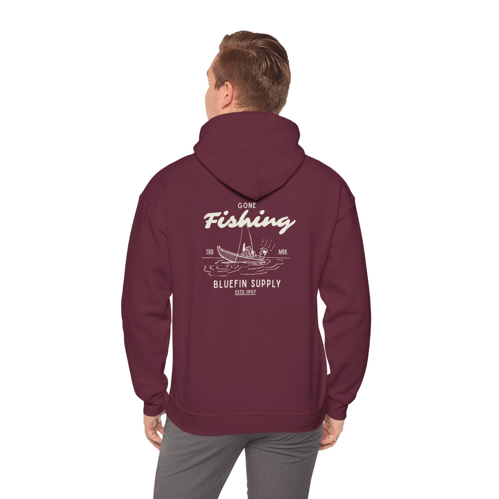 Fishing Graphic Hoodie — Bluefin Supply Boat Design