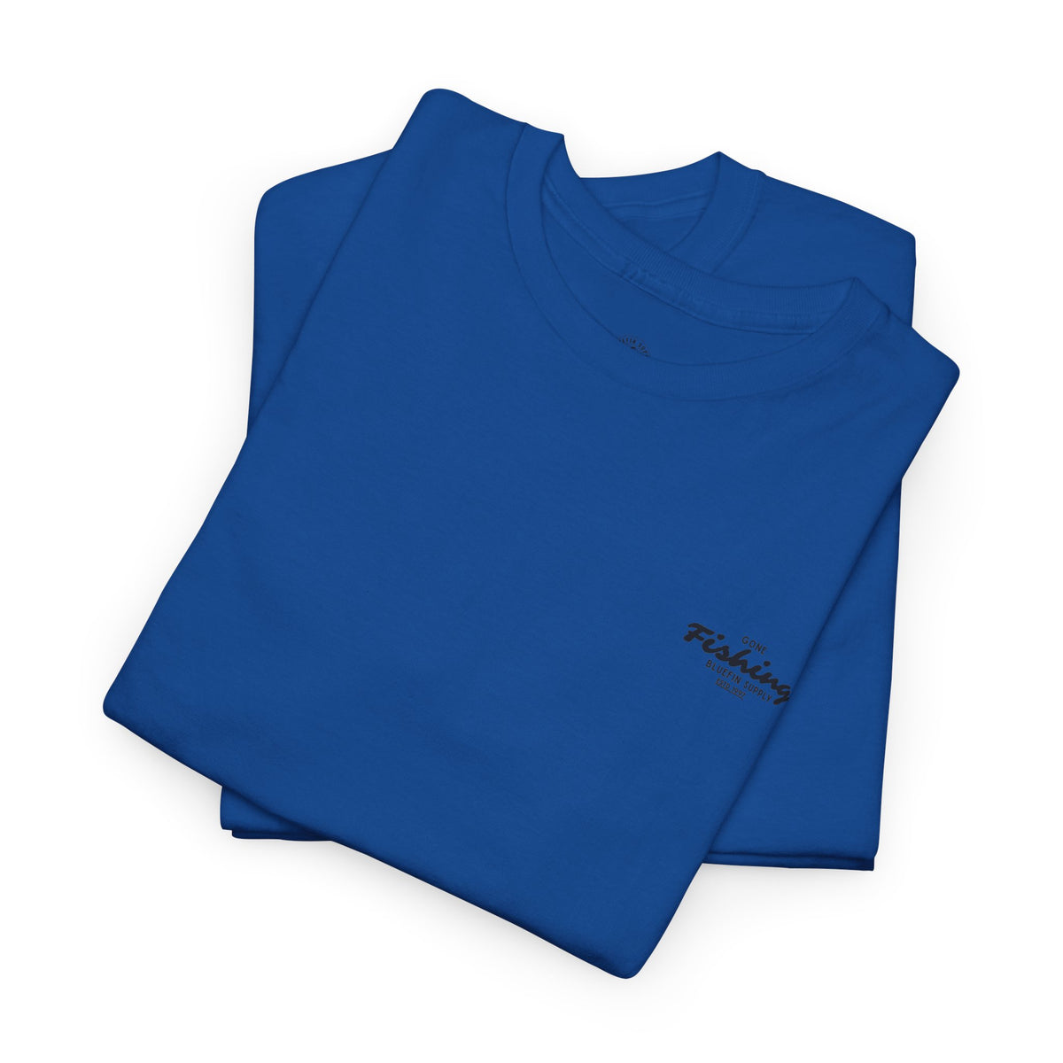 Fishing Graphic Tee — “Gone Fishing” Bluefin Supply T‑Shirt