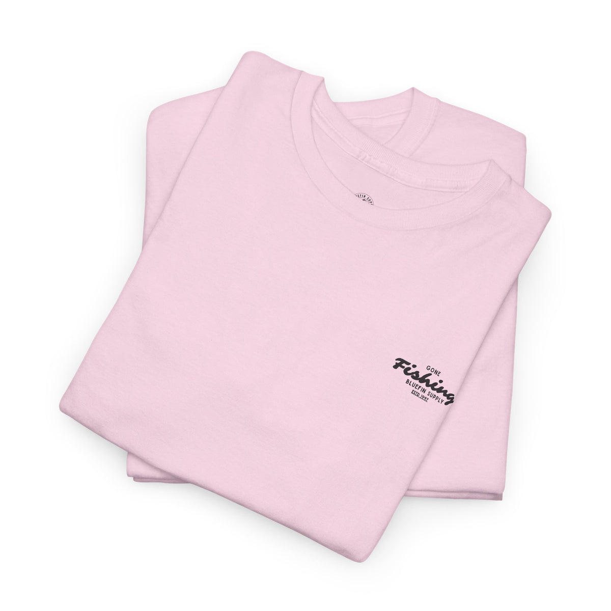 Fishing Graphic Tee — “Gone Fishing” Bluefin Supply T‑Shirt