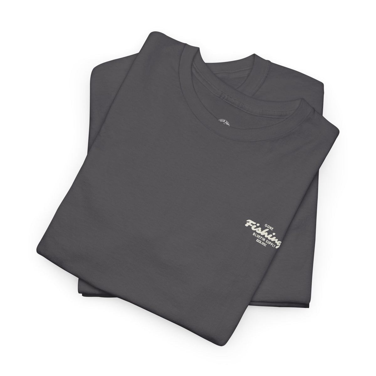 Fishing Tee — 'Gone Fishing' Graphic Cotton Shirt