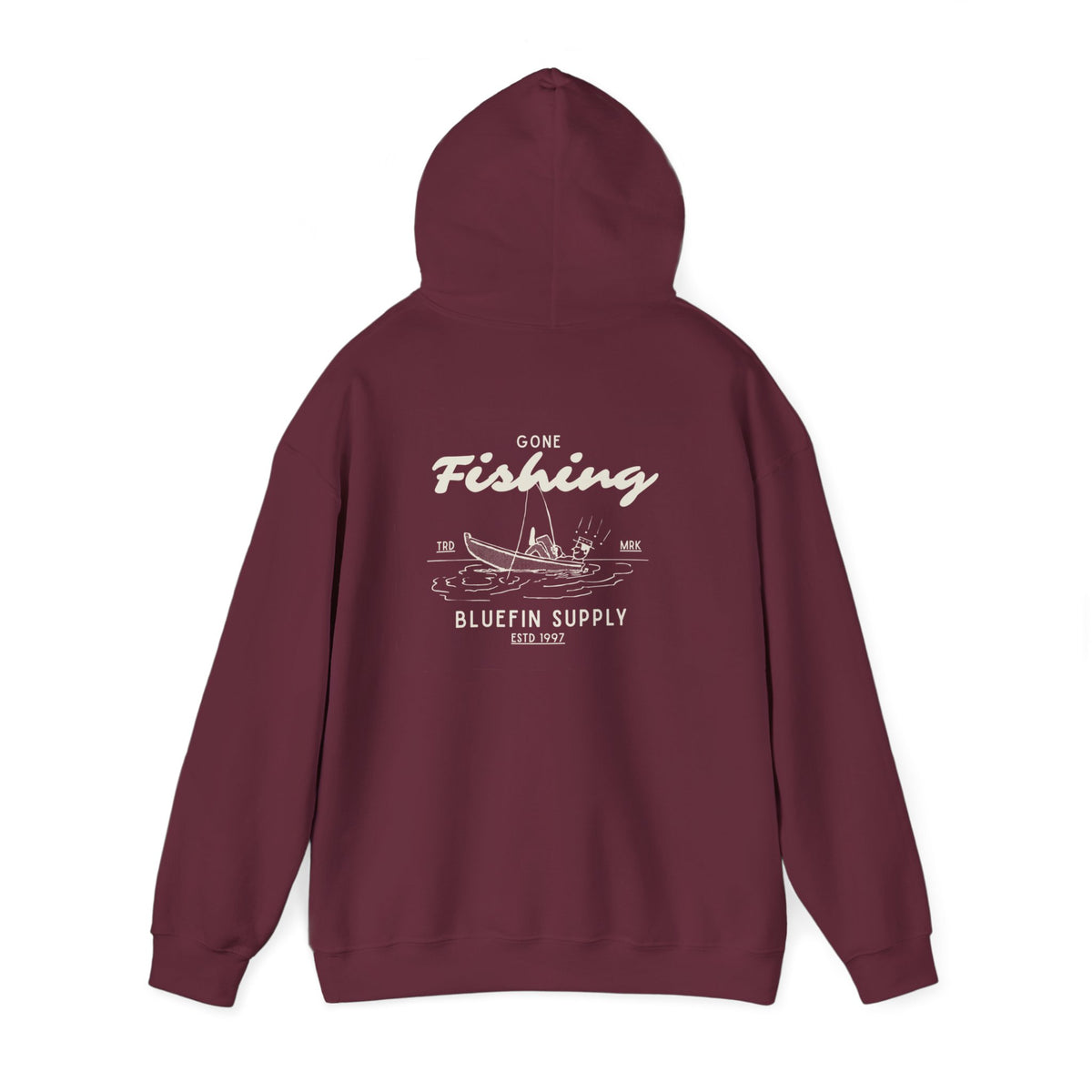 Fishing Graphic Hoodie — Bluefin Supply Boat Design