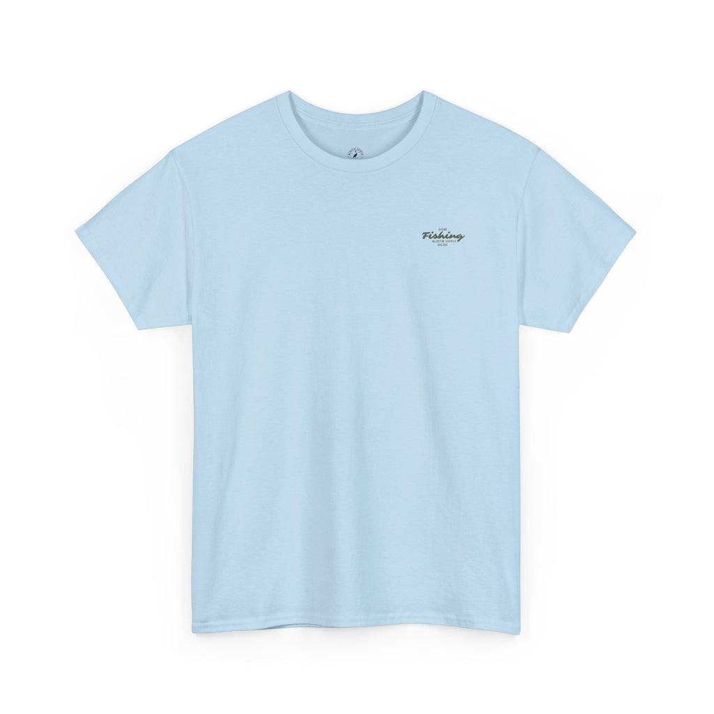 Fishing T-Shirt — 'Gone Fishing' Graphic Tee (Bluefin Supply)