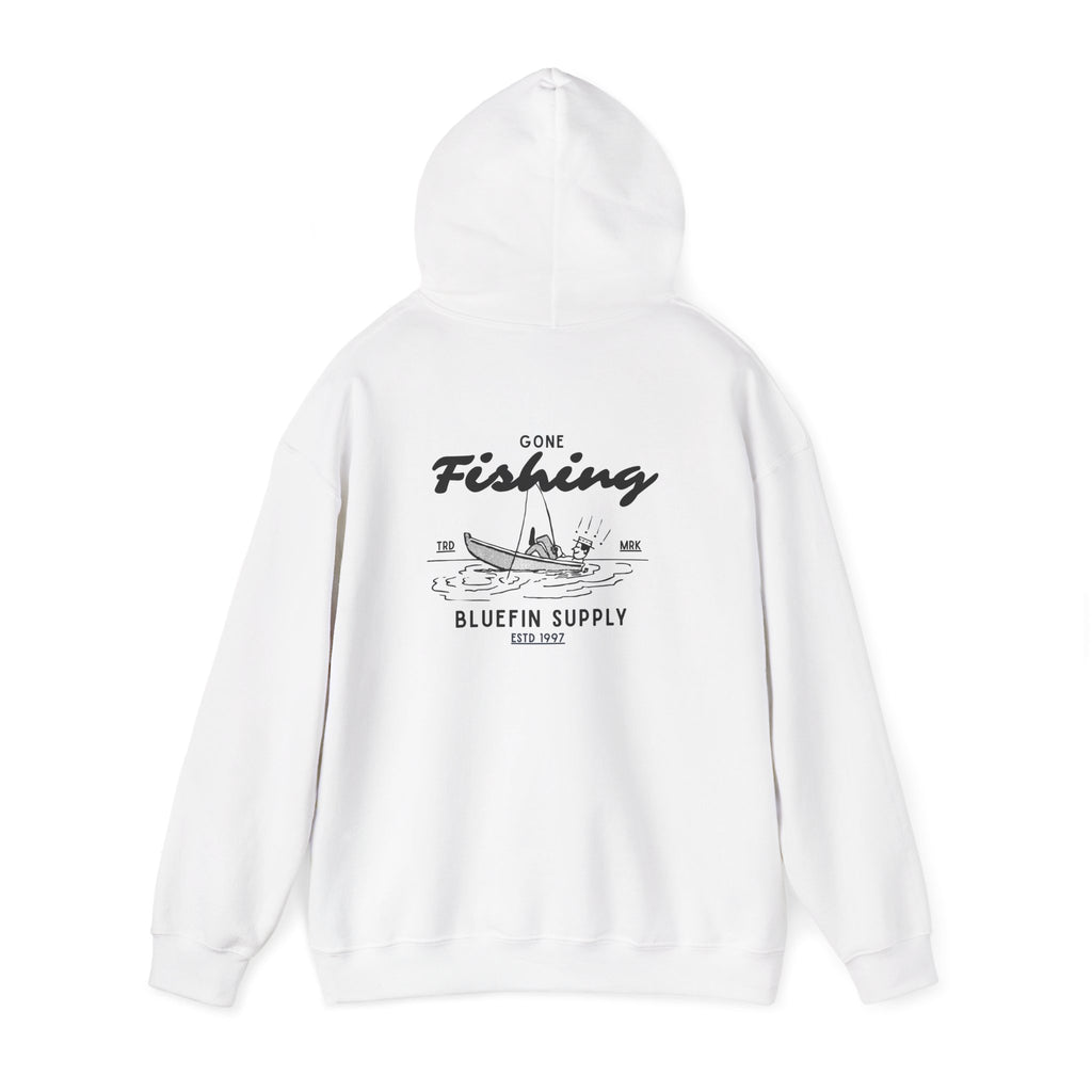 Fishing Hoodie — Bluefin Supply Vintage Boat Graphic Pullover