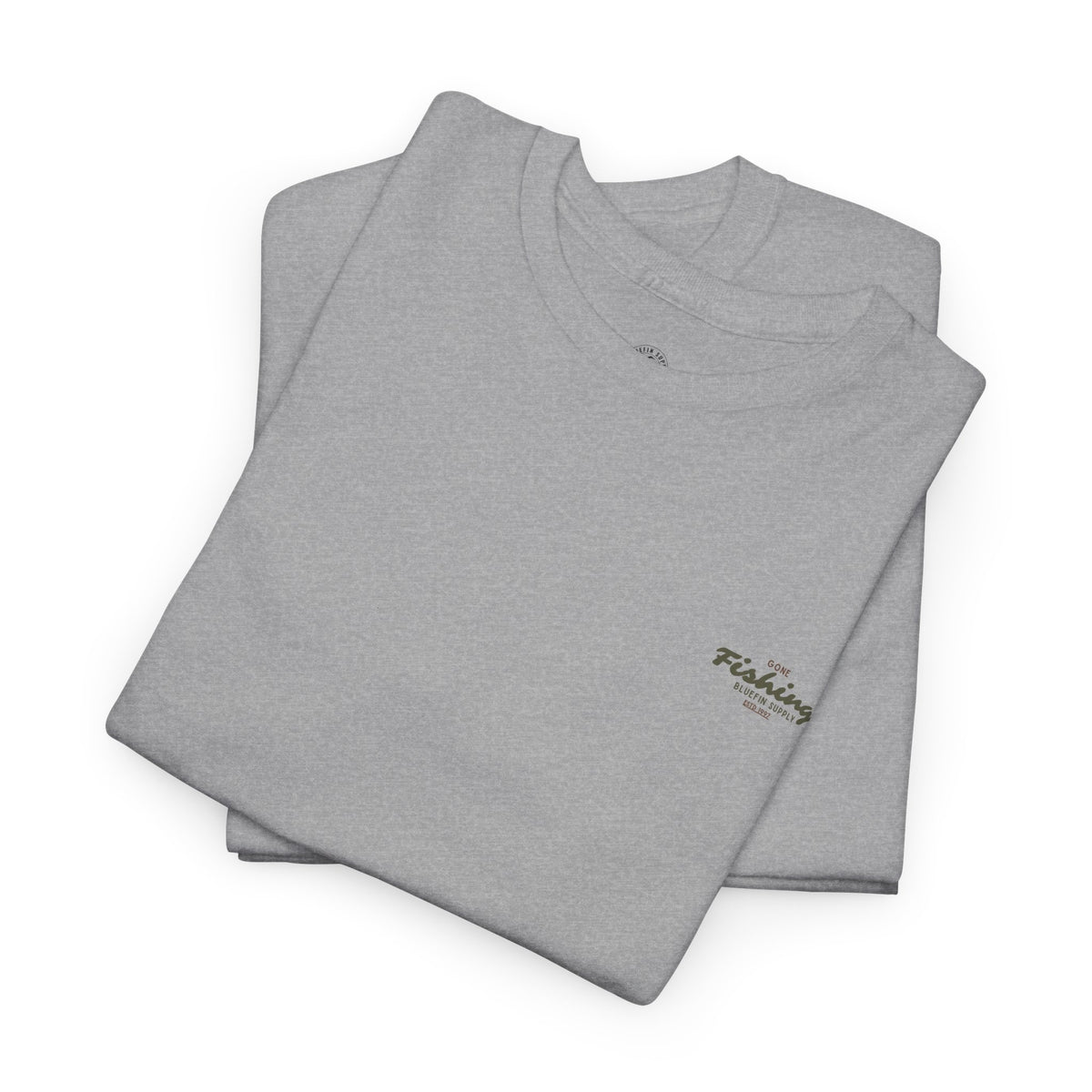 Fishing T-Shirt — 'Gone Fishing' Graphic Tee (Bluefin Supply)